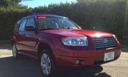 Forester 2.5X, 4D Sport Utility, 2.5L SOHC i-Active Valve Lift System, AWD, 100% SAFETY INSPECTED, BG BATTERY SERVICE COMPLETED, BG BRAKE FLUID SERVICE COMPLETED, BG COMPLETE DRIVE LINE SERVICE COMPLETED, BG COOLING SYSTEM SERVICE COMPLETED, BG