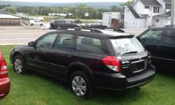 2008 SUBARU OUTBACK wagon 1OWNER 4 cylinder , 5-speed, black on black, tilt,cruise,a/c,power windows,locks. NEW TIRES, NEW CLUTCH,120K SERVICE DONE,NEW TIMING BELT & TENSIONER. Ready for new owner