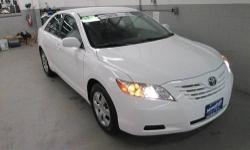 Moonroof Package (Dual Illuminated Visor Vanity Mirrors and Rear Seat Personal Lamps), Camry LE, 4D Sedan, 2.4L I4 SMPI DOHC, 5-Speed Automatic with Overdrive, FWD, NEW BRAKES, and NEW TIRES. Creampuff! This handsome 2008 Toyota Camry is not going to