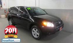 4WD and CLEAN VEHICLE HISTORY....NO ACCIDENTS!. Back in Black! Drive this home today! Don't pay too much for the fantastic SUV you want...Come on down and take a look at this charming 2008 Toyota RAV4. Toyota Certified Pre-Owned means you not only get the