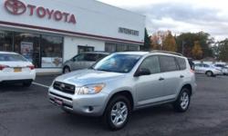2008 TOYOTA RAV4 V6 - 4X4 - EXTERIOR SILVER - ROOF RACK - V6 TOWING PACKAGE - EXCELLENT CONDITION - PRICE TO SELL
Our Location is: Interstate Toyota Scion - 411 Route 59, Monsey, NY, 10952
Disclaimer: All vehicles subject to prior sale. We reserve the