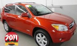 RAV4 Limited, Toyota Certified, 3.5L V6 DOHC, CLEAN VEHICLE HISTORY....NO ACCIDENTS!, LEATHER, NEW CAR TRADE-IN!!!!, And ONE OWNER. 4 Wheel Drive! If you've been thirsting for just the right 2008 Toyota RAV4, well stop your search right here. This is the