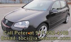 Call 917.692.4108 if interested. 2008 Volkswagen GTI 5 door Hatchback in outstanding condition. The car has a CARFAX clean title guarantee. Black like new exterior in excellent condition with no dents or dings at all. Black interior, looks excellent with