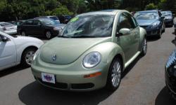 It's Fun! It's Cute! It's LOADED!! This Beetle S PZEV comes with leather seats, power windows & locks, Sunroof, up to 20/29 MPG, auto trans, traction and stability control, and more!You always get the best for less at The Port Jervis Automall ! To get