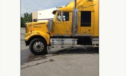 Caterpillar engine with 550 HP, Diesel; 422,000 miles, 18 speed transmission, air ride suspension, 24.5 Tires, Aluminum/Steel Wheels, tandem axle. Truck has every warranty possible, has up to 500k miles or until Sept 2013. Regen system is brand new from