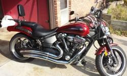 EXCELLENT CONDITION! LOTS OF MONEY INVESTED INTO THIS BIKE . IT HAS DRAG BARS, VANCE AND HINES PIPES , POWER COMMANDER, FORCE WINDER INTAKE, INTEGRATED BACK LIGHT, FRONT SPOILER, CHROME BELT GUARD , SISSY BAR, RUNS EXCELLENT, CLEAN TITLE , ONLY HAS 6,385