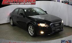 VALENTINES DAY SPECIAL!!! Great SAVINGS and LOW prices! Sale ends February 14th CALL NOW!!! CERTIFIED CLEAN CARFAX 1-OWNER VEHICLE!!! quattro AUDI A4 2.0T PREMIUM!!! Fog lamps - Sunroof - Media center - Genuine leather seats - Alloy wheels - Non-smoker