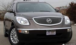 2009 BUICK ENCLAVE CXL AWD | LEATHER | HEATED SEATS | 3RD ROW SEAT | BLUETOOTH | XENON HEADLIGHTS | POWER LIFTGATE | ONE OWNER | IF YOU HAVE ANY QUESTIONS FEEL FREE TO CONTACT US AT 718-444-8183