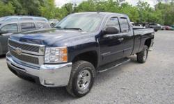 Up for your consideration this just in and in very good condition 2 owner Carfax certified 2009 Chevrolet Silverado 2500 HD extended cab with 8 ft box, 4x4,, equipped with GMs mighty Duramax diesel engine with best in the business Allison automatic