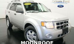 ***#1 MOONROOF***, ***3.OL V6***, ***4X4***, ***CLEAN CAR FAX***, ***ONE OWNER***, ***SATELLITE RADIO***, ***SYNC***, and ***XLT***. Here it is! Are you interested in a truly wonderful SUV? Then take a look at this superb-looking 2009 Ford Escape. Take