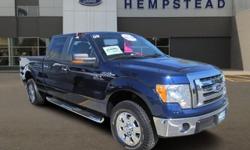 ""FORD CERTIFIED"" 2009' F-150 XLT SUPERCREW, 4 WHEEL DRIVE, 4D Crew Cab, 5.4L V8 EFI 24V FFV, 6-Speed Automatic Electronic, Dark Blue Pearl Clearcoat Metallic, Tan/Camel Premium Cloth 40/20/40 Front Seat, 157"" Wheel Base, Driver's Group (Steering Wheel