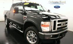 ***CLEAN CAR FAX***, ***DIESEL***, ***HEATED LEATHER***, ***LARIAT ULTIMATE***, ***MOONROOF***, ***NAVIGATION***, ***OFF ROAD PACKAGE***, and ***ONE OWNER***. How tempting is this stout 2009 Ford F-350SD? You, out using this dependable F-350SD, would be