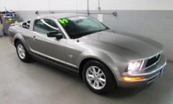 CLEAN VEHICLE HISTORY....NO ACCIDENTS!.Mustang V6 Premium, 2D Coupe, 4.0L V6 SOHC, 5-Speed Automatic, RWD. Wow! What a sweetheart! Ford has outdone itself with this great-looking and fun 2009 Ford Mustang. It just doesn't get any better at this price!
