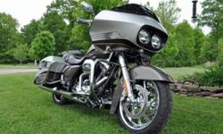 Priced for quick sale!!!
For Sale.....2009 CVO Road Glide in excellent condition. The pictures just taken tell the story!!! The bike has 9598 miles and runs perfectly. 99% stock with the only additions being Harley 4-point docking system and upgraded J&M