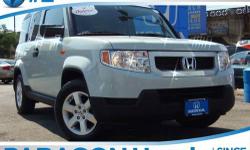 Honda Certified and AWD. Call ASAP! Talk about a deal! Only one owner, mint with no accidents!**NO BAIT AND SWITCH FEES! When was the last time you smiled as you turned the ignition key? Feel it again with this wonderful-looking 2009 Honda Element. Your
