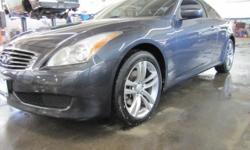 'LOW MILEAGE"", ""CLEAN CAR FAX"", 2009' INFINITI G37 X, 2D Coupe, 3.7L V6 DOHC 24V, 7-Speed Automatic Electronic, Blue Slate, Wheat w/Leather Appointed Seats, ALL WHEEL DRIVE, Navigation, 8 x 8J"" Aluminum Alloy Wheels, ABS brakes, 6 Speaker AM/FM/6-Disc