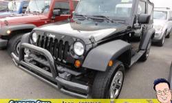 Four Wheel Drive, Power Steering, 4-Wheel Disc Brakes, Steel Wheels, Tires - Front On/Off Road, Tires - Rear On/Off Road, Conventional Spare Tire, Convertible Soft Top, Intermittent Wipers, Variable Speed Intermittent Wipers, AM/FM Stereo, CD Player, MP3