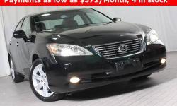 CERTIFIED CLEAN CARFAX 1-OWNER VEHICLE!!! LEXUS ES350!!! Fog lamps - Genuine leather seats - Sunroof - Exterior temp display - Steering wheel controls - Alloy wheels - Non-smoker vehicle - Immaculate condition!!! Save yourself Time and Money - Wondering