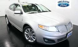 ***MOONROOF***, ***NAVIGATION***, ***TECHNOLOGY PACKAGE***, and ***ULTIMATE PACKAGE***. AWD! Isn't it time for a Lincoln?! How enticing is this fantastic-looking 2009 Lincoln MKS? Score this wonderful MKS at a brilliant price that you can easily afford!