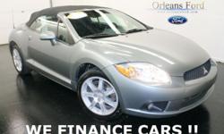 ***AUTOMATIC***, ***DROP THE TOP !! ***, ***FUN FUN FUN***, ***GAS SAVER***, and ***PRICED TO SELL***. There's no substitute for a Mitsubishi! Enjoy the warm weather cruising around with the top down in this fantastic-looking and fun 2009 Mitsubishi