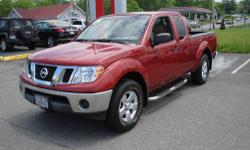 4.0L V6 SMPI DOHC and 4WD. All the right ingredients! Red and Ready! Don't pay too much for the great-looking truck you want...Come on down and take a look at this superb 2009 Nissan Frontier. Awarded Consumer Guide's rating as a 2009 Recommended Compact