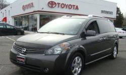 2009 NISSAN QUEST SL-V6-FWD-METALIC GREY, GREY LEATHER INTERIOR, MOONROOF, NAVIGATION, ALLOY WHEELS, REAR DVD. VERY NICE CONDITION, WELL MAINTAINED. FINANCING AVAILABLE. CALL US TODAY TO SCHEDULE YOUR TEST DRIVE. 877-280-7018.
Our Location is: Interstate