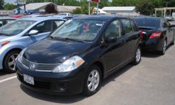 Black Beauty! Come to the experts! Nissan Kia of Middletown is pleased to offer this attractive 2009 Nissan Versa. Designated by Consumer Guide as a 2009 Compact Car Best Buy. You just simply can't beat a Nissan product. 1-888-913-1641CALL NOW FOR INSTANT