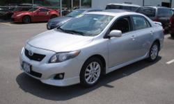 Right car! Right price! Drive this home today! This beautiful-looking 2009 Toyota Corolla is the one-owner car you have been hunting for. Have one less thing on your mind with this trouble-free Corolla. J.D. Power named the 2009 Corolla as the highest