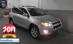 1.9% available, 90 days w/ no payment available, LEATHER, and MOONROOF. Fantastic gas mileage for an SUV! Super gas saver! How tempting is the gas mileage of this handsome 2009 Toyota RAV4? Toyota Certified Pre-Owned means you not only get the reassurance