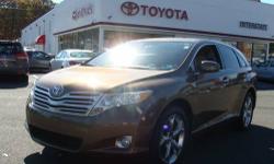 2009 VENZA-V6-XLE-AWD-METALIC BROWN, IVORY LEATHER INTERIOR. 20 ALLOY WHEELS. CLEAN, WELL MAINTAINED, FRESHLY SERVICED. TOYOTA CERTIFIED WITH SPECIAL 1.9% FINANCING AVAILABLE UP TO 60 MONTHS. THIS VEHICLER ALSO RECEIVES OUR EXCLUSIVE LIFETIME POWERTRAIN