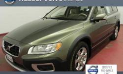 Hassel Volvo of Glen Cove presents this CARFAX 1 Owner 2009 VOLVO XC70 4DR WGN 3.0T W/SUNROOF with just 48550 miles. Represented in CAPER GREEN METALIC and complimented nicely by its SANDSTONE BEIGE LTH interior. Fuel Efficiency comes in at 22 highway and