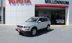 This 2009 Volvo XC90 is offered exclusively by Millennium Toyota The Volvo XC90 offers a fair amount of utility thanks to its advanced features and unique styling. It's also quite sporty, and injects an ample amount of handling chutzpah into the
