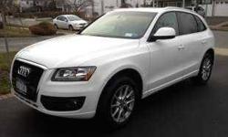2010 Audi Q5 SUV This 2010 Audi Q5 SUV is in excellent condition. 34,500 original miles V6 All wheel drive 6 speed automatic transmission Leather Interior Premium unleaded required Fuel Tank Capacity 19.8 gal Range in miles, City 356.4, Hwy 455.4 EPA