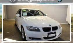You must see this White BMW! This vehicle is powered by a Gas I6 3.0L/183 engine with , an Automatic transmission, and AWD. We priced this BMW 3 Series to sell quickly! You will find that is vehicle is loaded with options like: a Controller W/force