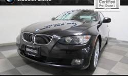 Hassel BMW Mini presents this 2010 BMW 3 SERIES 2DR CPE 328I XDRIVE AWD with just 29160 miles. Represented in BLACK. Fuel Efficiency comes in at 25 highway and 17 city. Under the hood you will find the 3.0 Liter coupled with the AUTOMATIC. Recently