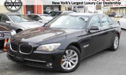36 MONTHS/ 36000 MILE FREE MAINTENANCE WITH ALL CARS. NAVIGATION PARKING DISTANCE CONTROL AND MUCH MORE. This fully-loaded 2010 BMW 7 Series carries a whole mess of stuff in its trunk runs great and will get you where you need to go! New Car Test Drive