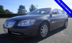 4D Sedan, 4-Speed Automatic Electronic Enhanced, FWD, 100% SAFETY INSPECTED, EQUIPPED WITH ONSTAR, and SERVICE RECORDS AVAILABLE. Come to the experts! You won't find a better car than this gorgeous 2010 Buick Lucerne. When H2O starts showing up in the