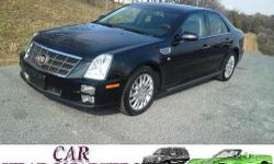 SHOWROOM NEW!!! FACTORY WARRANTY!!! NAVIGATION!!! POWER GLASS MOON ROOF!!! HEATED AND COOLED MEMORY POWER SEATS!!! SATILLITE XM-RADIO!!! ALL NEW TIRES!!! HERE A BEAUTIFUL BLACK ON BLACK 2010 CADILLAC STS-4 PREMIUM SEDAN POWERED BY THE 3.6L DIRECT