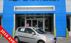 Gassss saverrrr! Oh yeah! New Rochelle Chevrolet is ABSOLUTELY COMMITTED TO YOU! Take your hand off the mouse because this 2010 Chevrolet Aveo5 is the car you've been hunting for. It is nicely equipped with features such as AM/FM radio, Bumpers: