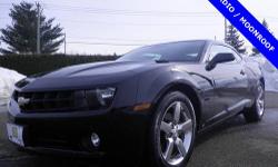Camaro 2LT, 2D Coupe, 6-Speed, 100% SAFETY INSPECTED, MOONROOF, NEW ENGINE OIL FILTER, NEW WIPER BLADES, ONE OWNER, ONSTAR, and XM RADIO. Jet Black! Looking for an amazing value on a superb 2010 Chevrolet Camaro? Well, this is IT! New Car Test Drive said