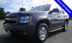 Tahoe LT, 4D Sport Utility, 6-Speed Automatic Electronic with Overdrive, 4WD, 100% SAFETY INSPECTED, CLEAN VEHICLE HISTORY, ONSTAR, SERVICE RECORDS AVAILABLE, and XM RADIO. Imagine yourself behind the wheel of this hardy 2010 Chevrolet Tahoe. New Car Test