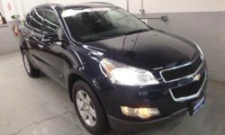 *****CarFax One Owner!****, CLEAN VEHICLE HISTORY....NO ACCIDENTS!, And NEW TIRES.Traverse LT 1LT, 4D Sport Utility, 3.6L V6 SIDI, 6-Speed Automatic Electronic with Overdrive, FWD. You don't have to be born with a silver spoon in your mouth to buy this