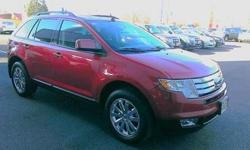 Come see this 2010 Ford Edge SEL. It has an Automatic transmission and a Gas V6 3.5L/213 engine. This Edge has the following options: Reverse sensing park assist system, AM/FM stereo w/6-disc in-dash CD changer -inc: MP3 playback, (4) speakers,