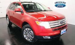 ***4 NEW TIRES***, ***CLEAN CAR FAX***, ***LIMITED***, ***MOONROOF***, ***ONE OWNER***, and ***RED CANDY***. True Beauty! A-1 Condition! Who could say no to an immaculate SUV like this terrific 2010 Ford Edge? New Car Test Drive said, ""...getting in and