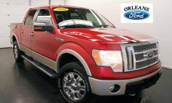 ***CLEAN CAR FAX***, ***HEATED/COOLED SEATS***, ***LARIAT CHROME PKG***, ***LARIAT***, ***LEATHER***, ***MAX TRAILER TOW***, ***ONE OWNER***, and ***PREMIUM 6 CD WITH MP3***. Do you want it all, especially low miles? Well, with this great 2010 Ford F-150,