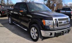 Stock #A8698. 2010 Ford F-150 'Lariat' Supercrew 4X4!! LOADED!! Navigation, Back-Up Camera, Dual Power Heated/Cooled Seats w/Memory Settings, Sync, Power Moonroof, Sony Sound with AM/FM/CD, Hands-Free Communication, Adjustable Foot Pedals, Tow/Haul