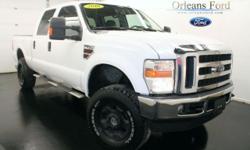 ***4 NEW TIRES***, ***CLEAN CAR FAX***, ***DIESEL***, ***HEAVY DUTY SUSPENSION***, ***POWER SEAT***, and ***TRAILER TOW***. Turbocharged! Diesel! This 2010 F-250SD is for Ford enthusiasts who are aching for a rock-solid, tough truck. J.D. Power and