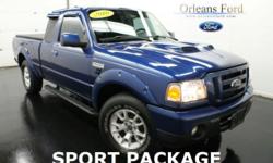***CLEAN CAR FAX***, ***#1 SPORT PACKAGE***, ***FINANCE HERE***, ***4 DOOR SUPERCAB***, ***BUCKET SEATS***, and ***SIRIUS***. Alloy wheels. 4X4! Ford has outdone itself with this durable 2010 Ford Ranger. It just doesn't get any better at this price! J.D.
