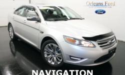***#1 NAVIGATION***, ***ADAPTIVE CRUISE***, ***ALL WHEEL DRIVE***, ***CLEAN CAR FAX***, ***HEATED/COOLED SEATS***, and ***MOONROOF***. Don't pay too much for the luxury car you want...Come on down and take a look at this great 2010 Ford Taurus. This plush