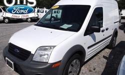 Look at this 2010 Ford Transit Connect XL. It has an Automatic transmission and a Gas I4 2.0L/121 engine. This Transit Connect comes equipped with these options: Air conditioning, Pwr rack & pinion steering, Pwr front disc/rear drum brakes, Front wheel